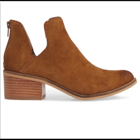 Steve Madden Shoes | Steve Madden Lancaster Bootie In Cognac | Poshmark